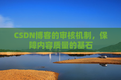 CSDN博客的审核机制，保障内容质量的基石